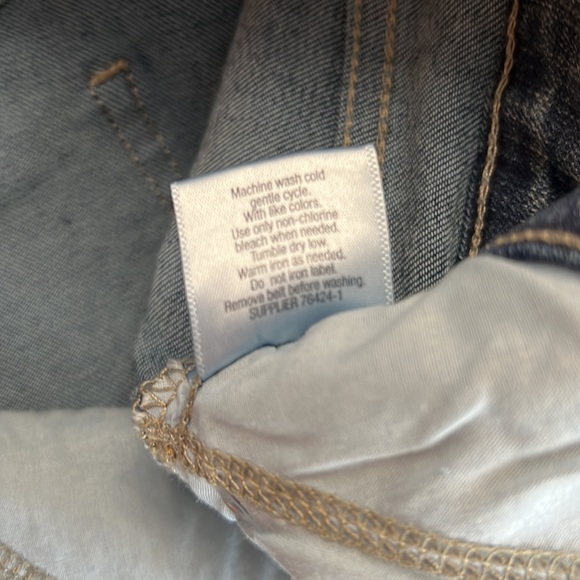 St John’s Bay Embroidered Skinny Jeans.  Size 10 - Picture 12 of 12